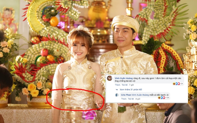 Qua một dòng bình luận, Cris Phan đã vô tình tiết lộ việc Mai Quỳnh Anh đang mang thai? Ảnh 2