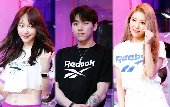 Hani (EXID) khoe eo nhỏ, đọ sắc với hai thành viên Wonder Girls tại sự kiện Ảnh 2