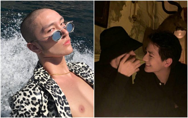 Mỹ nam nổi tiếng châu Á Tinh Dã tái xuất với đầu trọc và công khai mối tình đồng tính đẹp như tranh vẽ Ảnh 2