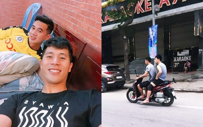 Cộng đồng mạng: Cần phạt nguội hai ngôi sao của tuyển Việt Nam không đội nón bảo hiểm Ảnh 2