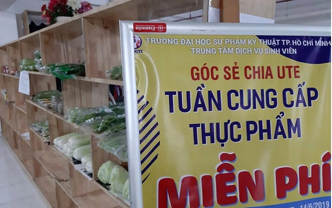 Sinh viên ĐH Sư phạm kỹ thuật TP.HCM thoải mái bồi bổ sức khỏe với 'Tuần cung cấp thực phẩm miễn phí' trong những ngày thi cử cam go Ảnh 2