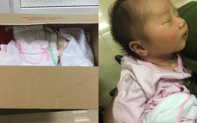 Mẹ bỏ con gái mới sinh gần 1 tuần trong thùng giấy kèm tờ giấy ‘sinh con nhưng không làm tròn trách nhiệm, mong mọi người nuôi giúp’ Ảnh 2
