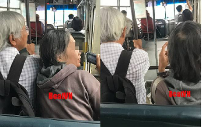 Cụ ông thủ thỉ bên tai cụ bà trên xe buýt 'còn sức khỏe tôi không ngại làm bất cứ việc gì cho bà vừa lòng' khiến CĐM xuýt xoa Ảnh 2