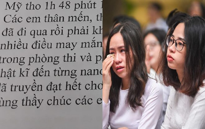 Lời nhắn gửi đầy xúc động của thầy giáo trường THPT chuyên Tiền Giang: 'Tất cả những kiến thức, những kinh nghiệm, thầy đã truyền đạt cho các em hết rồi…' Ảnh 2