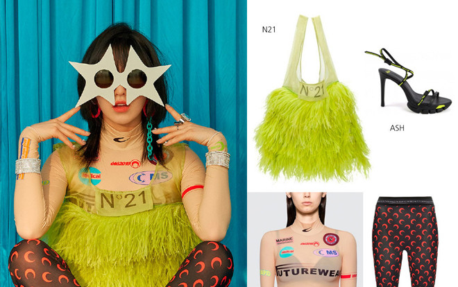 Cắt túi xách ra làm áo cho Wendy, có ai bá đạo như stylist của Red Velvet không? Ảnh 2