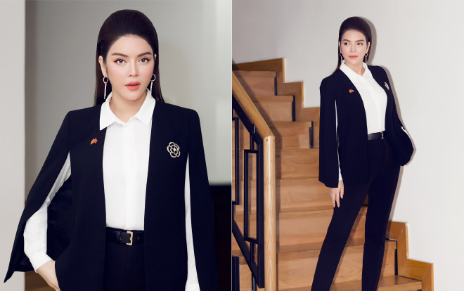 Không cần váy đầm tha thướt, Lý Nhã Kỳ vẫn sáng rực nhờ vest menswear ngời ngời nữ quyền Ảnh 2