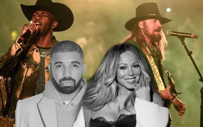 Đến 'quái vật' streamming Drake cũng không thể hạ bệ Old Town Road, kỷ lục của Mariah Carey đang trên bờ vực sụp đổ? Ảnh 2