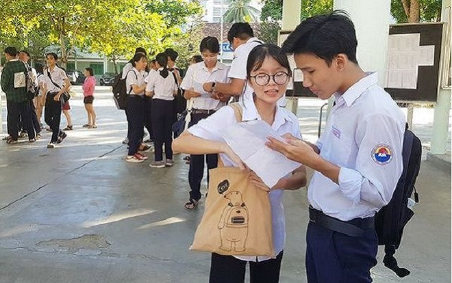 Xuất hiện bảng điểm chuẩn vào lớp 10 giả mạo tại Khánh Hòa Ảnh 2