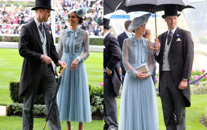 Công nương Kate Middelton diện váy xuyên thấu vô cùng xinh đẹp tại lễ hội Hoàng gia Ảnh 2