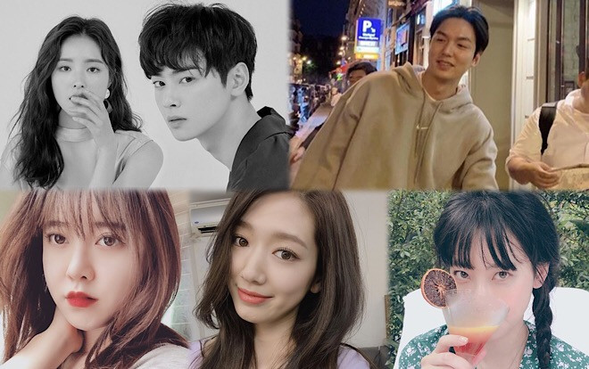 Goo Hye Sun - Park Shin Hye bất ngờ nối tóc dài, Lee Min Ho thoải mái 'du hí' ở Paris Ảnh 2