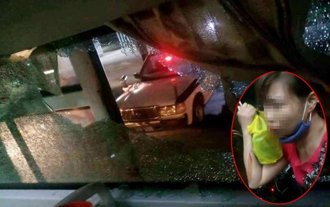 Truy tìm nhóm người ném đá vỡ kính xe khách khi đi qua Thanh Hóa khiến 1 người phụ nữ bị thương Ảnh 2