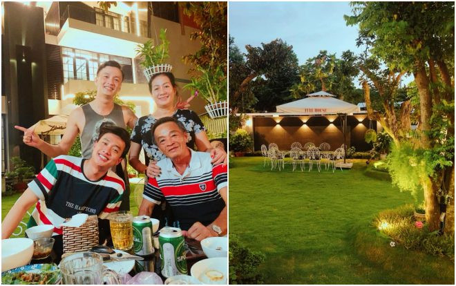 Quốc Trường về thăm nhà sau khi phim đóng máy, tiết lộ độ 'khủng' của căn biệt thự anh mua cho gia đình Ảnh 2