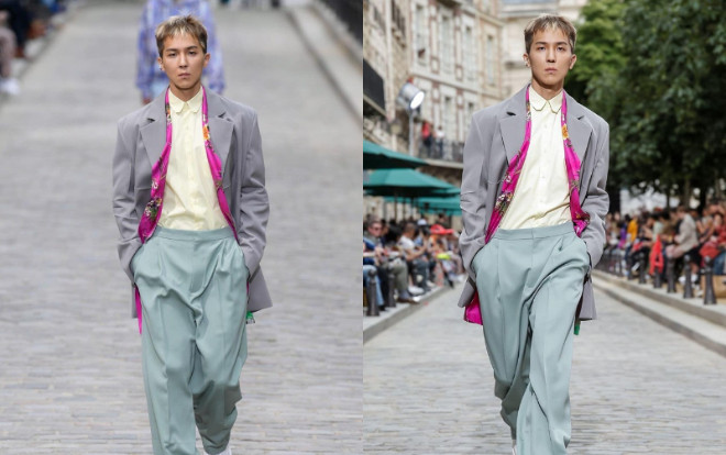 Song Mino (Winner) là 'chàng thơ' trong show Louis Vuitton khiến fan bấn loạn Ảnh 2