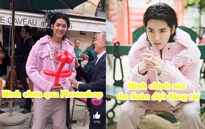 Ngô Diệc Phàm bị cười nhạo phát tướng trong những bức ảnh chưa qua chỉnh sửa khi tham gia tuần lễ thời trang Ảnh 2