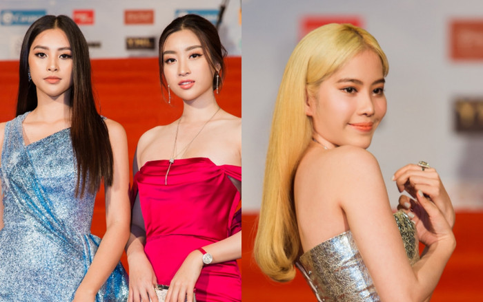 Tiểu Vy - Đỗ Mỹ Linh đọ sắc 'một chín một mười', Nam Em chiếm 'spotlight' với màu tóc ấn tượng Ảnh 2