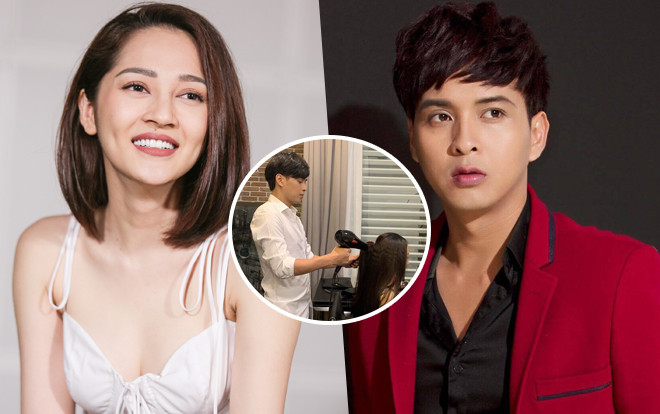 Cô gái may mắn được Hồ Quang Hiếu đích thân chải tóc không phải là Bảo Anh Ảnh 2