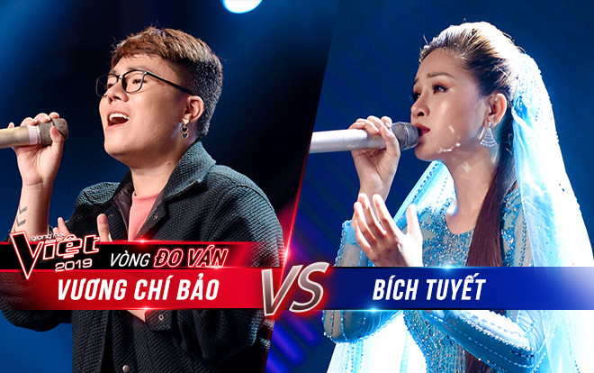 Vòng Đo ván The Voice 2019: 'Cô dâu' Bích Tuyết hát nhạc Pháp loại Chí Bảo đội Tuấn Ngọc Ảnh 2