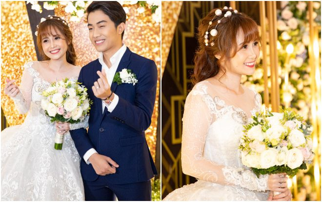 HOT: Đám cưới Cris Phan và Mai Quỳnh Anh ở TPHCM đang được diễn ra, cô dâu xinh như thiên thần! Ảnh 2