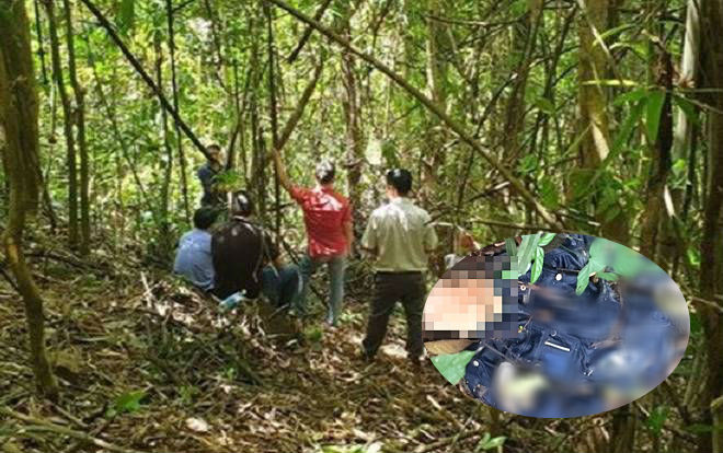 Tá hỏa phát hiện thi thể người đàn ông đang phân hủy mạnh dưới vực sâu ở đèo Bảo Lộc Ảnh 2