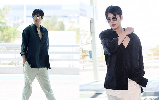 Thần thái sang chảnh, cách xử lý đẹp của Lee Min Ho sau khi lộ phần 'xôi thịt' tại sân bay Ảnh 2
