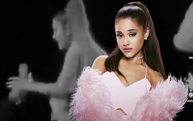 Clip: Ariana Grande mải mê hát, quăng micro xuống khán giả lúc nào không hay Ảnh 2