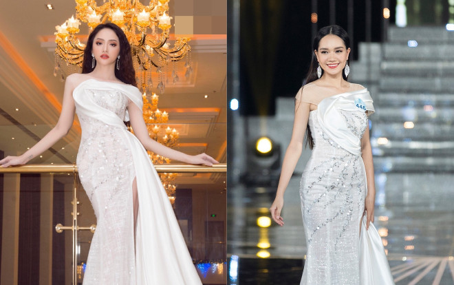 Đụng váy với đại mỹ nhân Phương Khánh- Hương Giang, dàn thí sinh Hoa hậu hot nhất lúc này không hề lép vế Ảnh 2