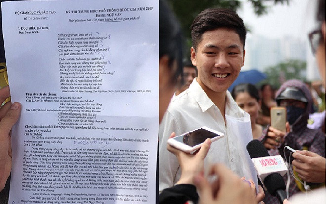 Kỳ thi THPT Quốc gia  2019: Gợi ý giải đề thi môn Ngữ Văn Ảnh 2