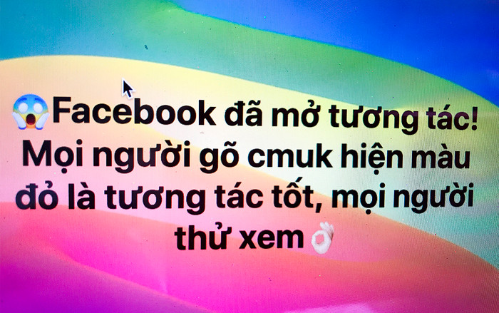 Tái diễn trò lừa gõ 'CMUK' để kiểm tra tương tác, người dùng Facebook Việt vẫn tiếp tục 'mắc câu' Ảnh 2