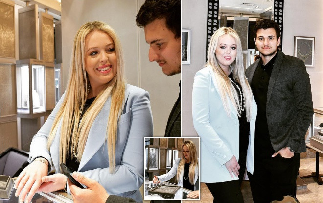 Con gái ông Trump 'trông hạnh phúc' khi đi mua vòng kim cương cùng bạn trai Ảnh 2