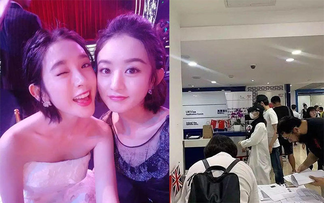 Sức khỏe yếu chưa được bình phục, Triệu Lệ Dĩnh vẫn nhất mực sang tận Châu Âu để tham dự hôn lễ của bạn thân Đường Nghệ Hân? Ảnh 2