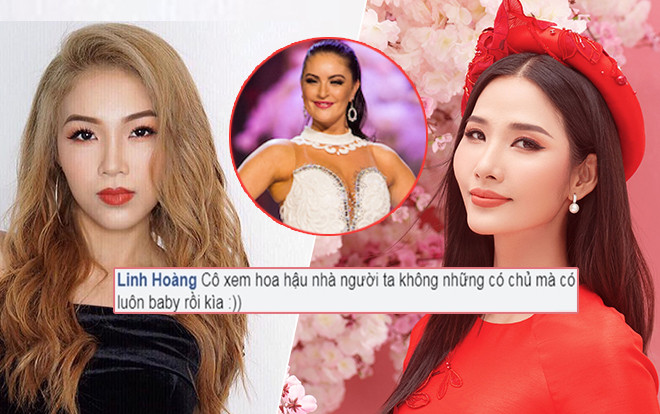 Hoàng Thùy phấn khích vì Hoa hậu Hoàn vũ Canada, em gái Hoàng Linh khéo hối chị lấy chồng Ảnh 2