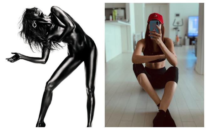 Siêu mẫu Hàn Han Hye Jin nhịn uống nước 3 ngày và tập luyện cực độ để có được thân hình như tượng tạc Ảnh 2