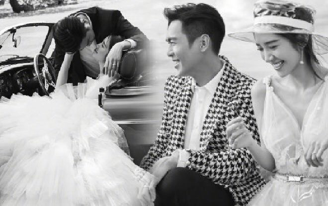 Ảnh cưới lãng mạn, đẹp như tranh vẽ của Trương Nhược Quân và Đường Nghệ Hân Ảnh 2