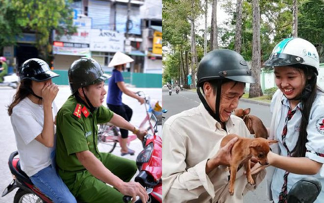 Những hình ảnh đáng nhớ nhất trong kỳ thi THPT Quốc gia 2019: Công an 'hộ tống' thí sinh, nam sinh 'dũng cảm' nhất kỳ thi, người bố và món quà bất ngờ,… Ảnh 2