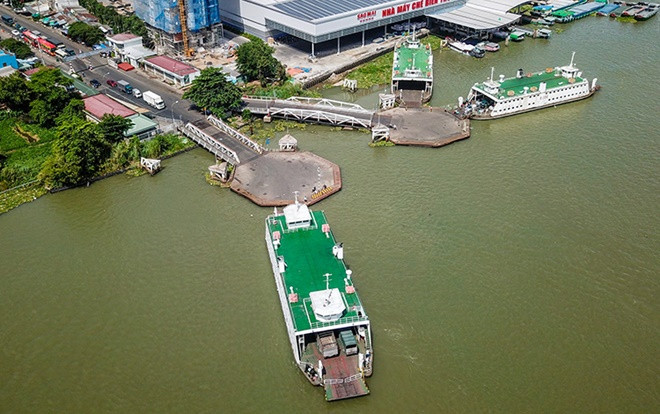 Phà Vàm Cống dừng hoạt động từ ngày 30/6 Ảnh 2
