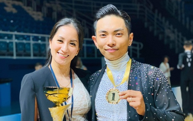 Khánh Thi sững người không dám tin khi Phan Hiển lập cú đúp mới với điểm số cao nhất ở Rising Star Sochi Open 2019 Ảnh 2