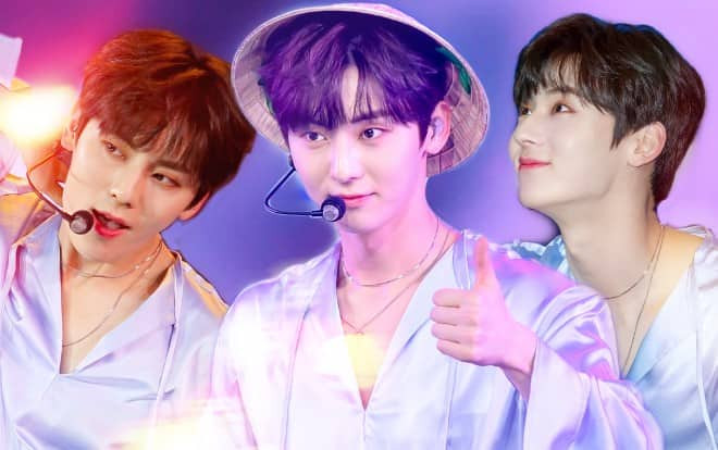 1001 khoảnh khắc Minhyun (Nu'est) tại Việt Nam: Visual bùng nổ cực hạn hỏi sao fan không điêu đứng Ảnh 2