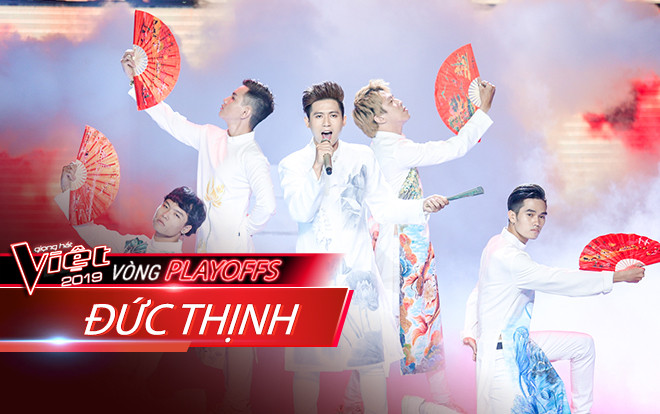 Thử sức với 'Thư pháp', hot boy đội Tuấn Ngọc - Hoàng Đức Thịnh vào top 9 The Voice 2019 Ảnh 2