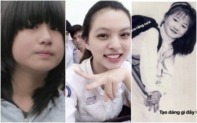 Dàn hotgirl không ngần ngại khoe ảnh lúc bé để chứng minh nhan sắc xinh đẹp tự nhiên Ảnh 2