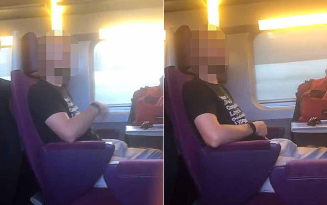 Quay cảnh kẻ biến thái 'tự sướng' trên tàu, người phụ nữ không ngờ nhận kết đắng Ảnh 2