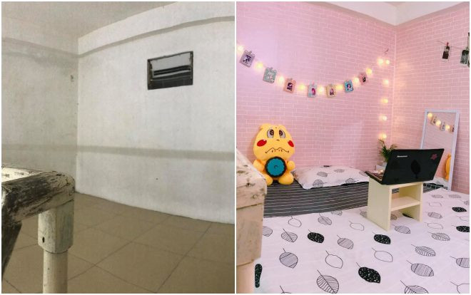Chỉ mất gần 2 triệu, 9X đã 'cải tạo' căn phòng trọ cũ kỹ của mình thành một nơi xinh xắn không khác gì homestay Ảnh 2