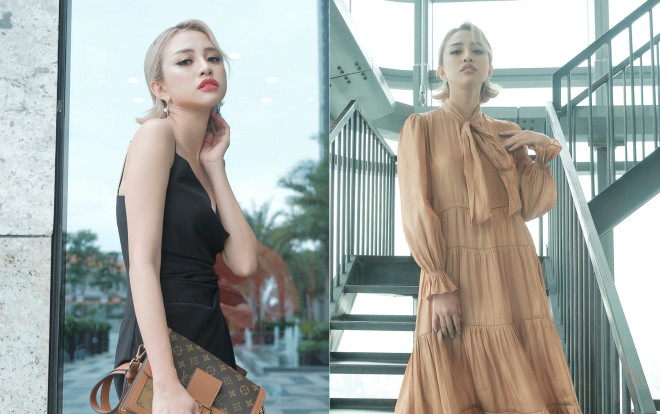 Sau khi 'chơi lớn' với tóc ngắn chích chòe bạch kim, Thiên Nga The Face gợi ý bí quyết lên đồ cực xịn Ảnh 2