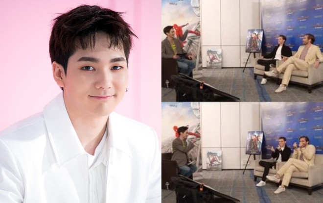 Aron (Nu'est) hào hứng khi được phỏng vấn diễn viên Spider-Man: Far From Home Ảnh 2