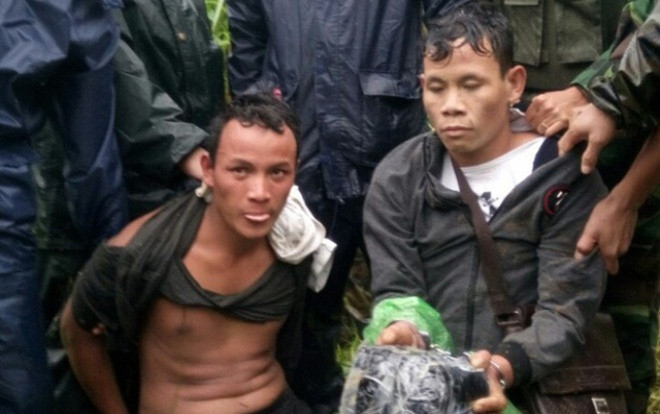 “Cõng” 2kg ma túy đá qua ngã ba biên giới Ảnh 2