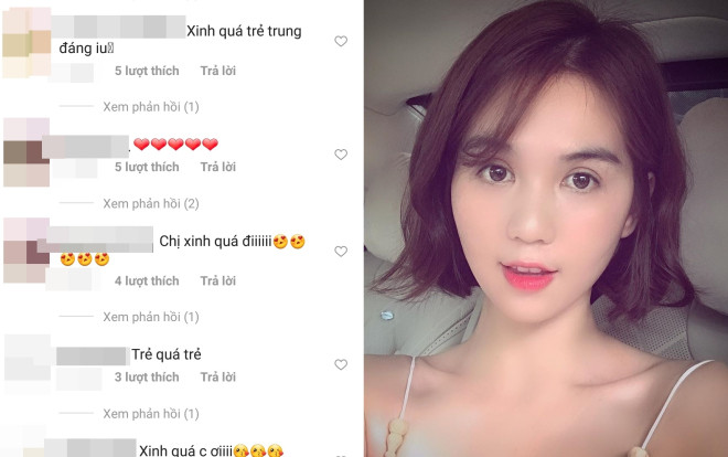 Ngọc Trinh bất ngờ cắt phăng mái tóc, dân tình ùa vào thả tim 'cháy bàn phím' Ảnh 2