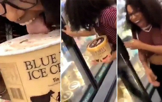Liếm trộm kem trong siêu thị vì thách đố, cô gái đối mặt 20 năm tù Ảnh 2