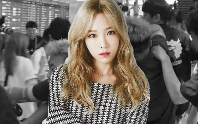 Netizen phẫn nộ: Người đàn ông lạ ra sức tiếp cận Taeyeon, liên tục có hành động thô lỗ với quản lý của nữ ca sĩ Ảnh 2