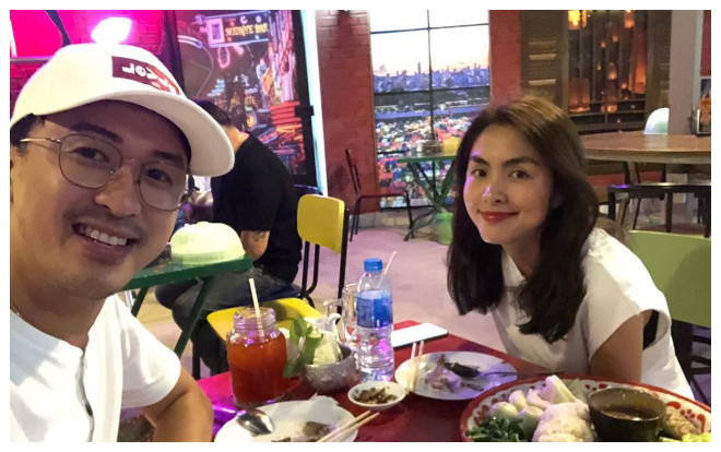 Vợ chồng Tăng Thanh Hà khoe ảnh 'trốn con' đi hẹn hò tình tứ Ảnh 2