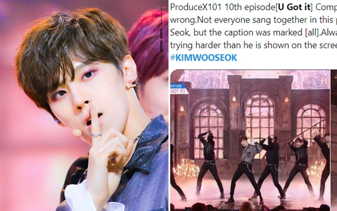 'Produce X 101' gặp khủng hoảng: Fansite tố Mnet edit lỗi điệp khúc 'U Got It', làm xấu hình ảnh của Kim Woo Seok Ảnh 2