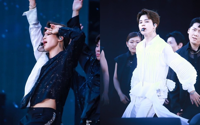 Jimin BTS khiến fan hâm mộ đổ gục với hình ảnh mới nhất tại concert! Ảnh 2